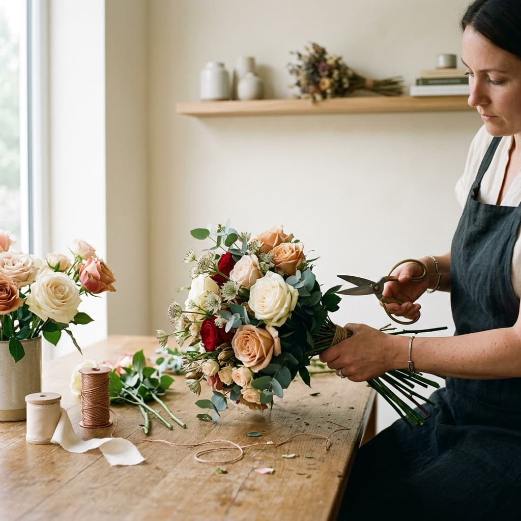 Fórmula para calcular la mano de obra en arreglos florales complejos — Artículo relacionado